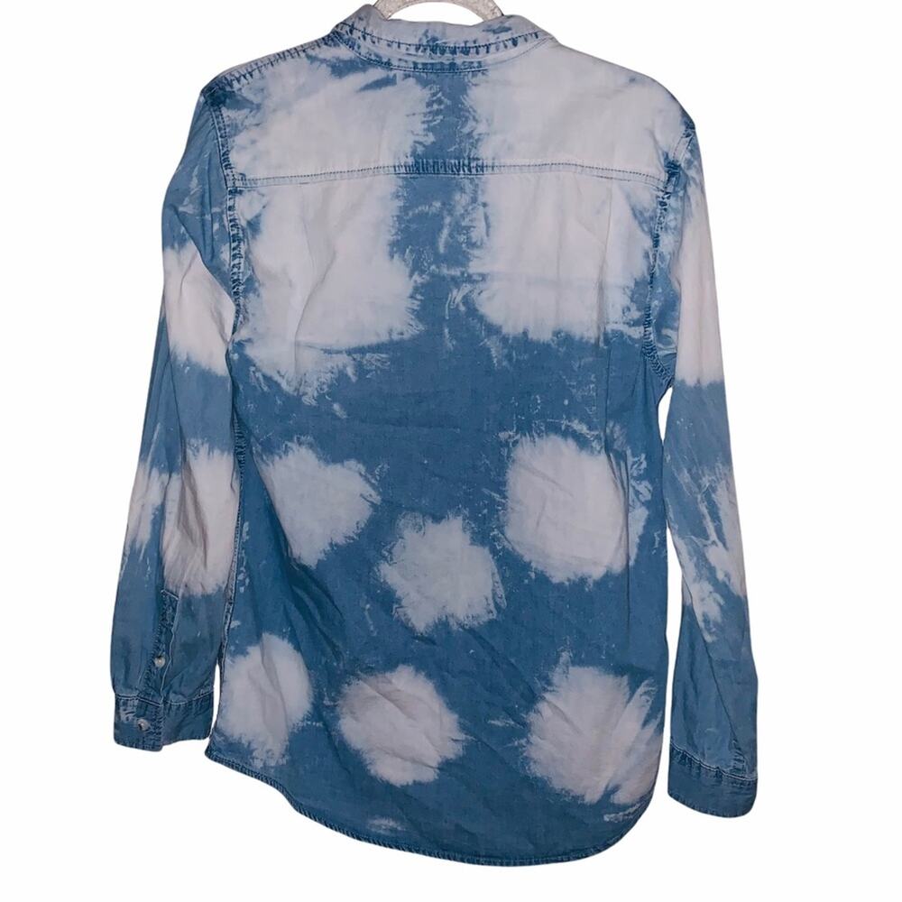 Pac Sun size Med Tie Dye Button Down Shirt NWT - Picture 2 of 8